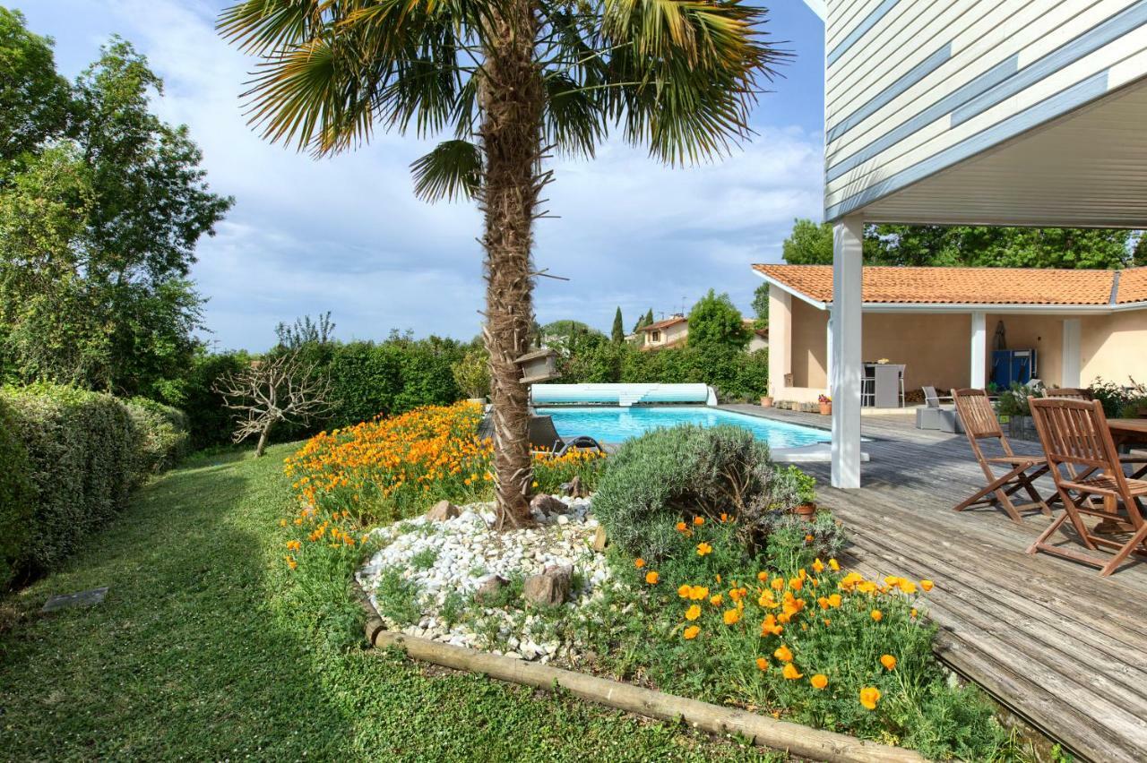 La Libellule Bredoise Bed & Breakfast La Brede ภายนอก รูปภาพ